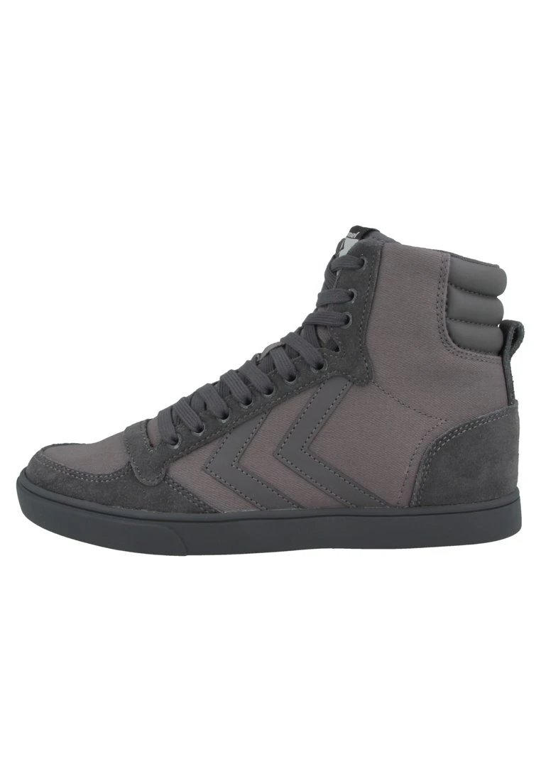 Hummel Slimmer Stadil Tonal- High-Top Trainers - Grey 1 Hummel Slimmer Stadil Tonal- High-Top Trainers - Grey