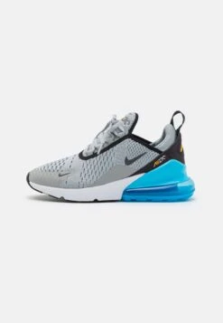 Nike Sportswear Air Max 270 Bg Unisex - Trainers - Light Smoke Grey/Iron Greytlaser Orange/Baltic Blue