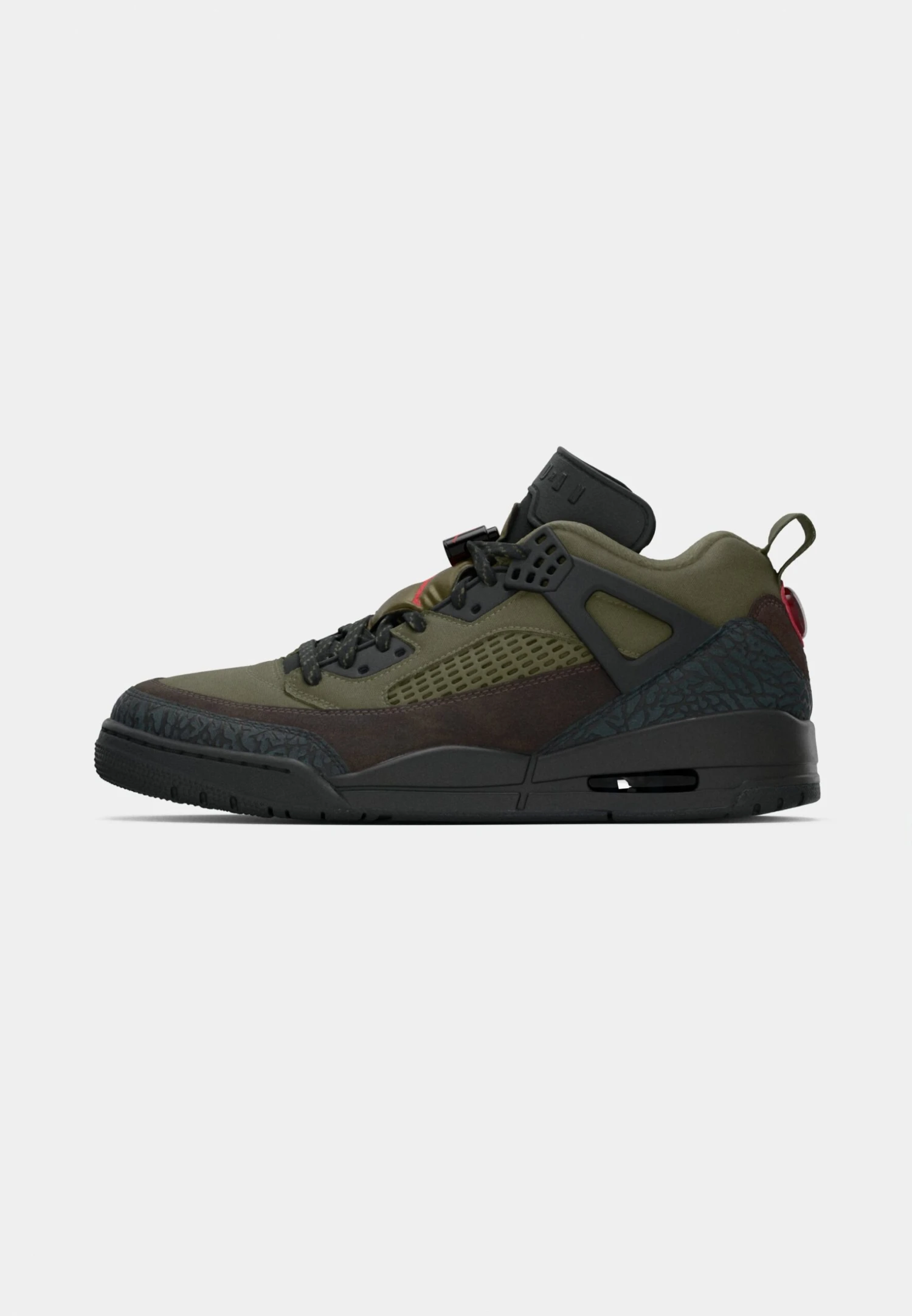 JORDAN SPIZIKE V2 - Trainers - Medium Olive/university Red/black/baroque Brown 2 JORDAN SPIZIKE V2 - Trainers - Medium Olive/university Red/black/baroque Brown - Image 2