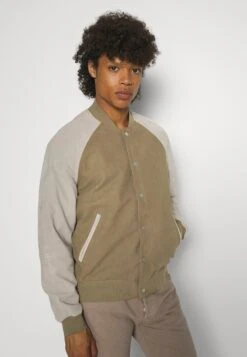 AllSaints Mist - Bomber Jacket - Earthy Brown -Modern Classic Shoes Store 8fefb701530744548f7e57c20ee3f63a