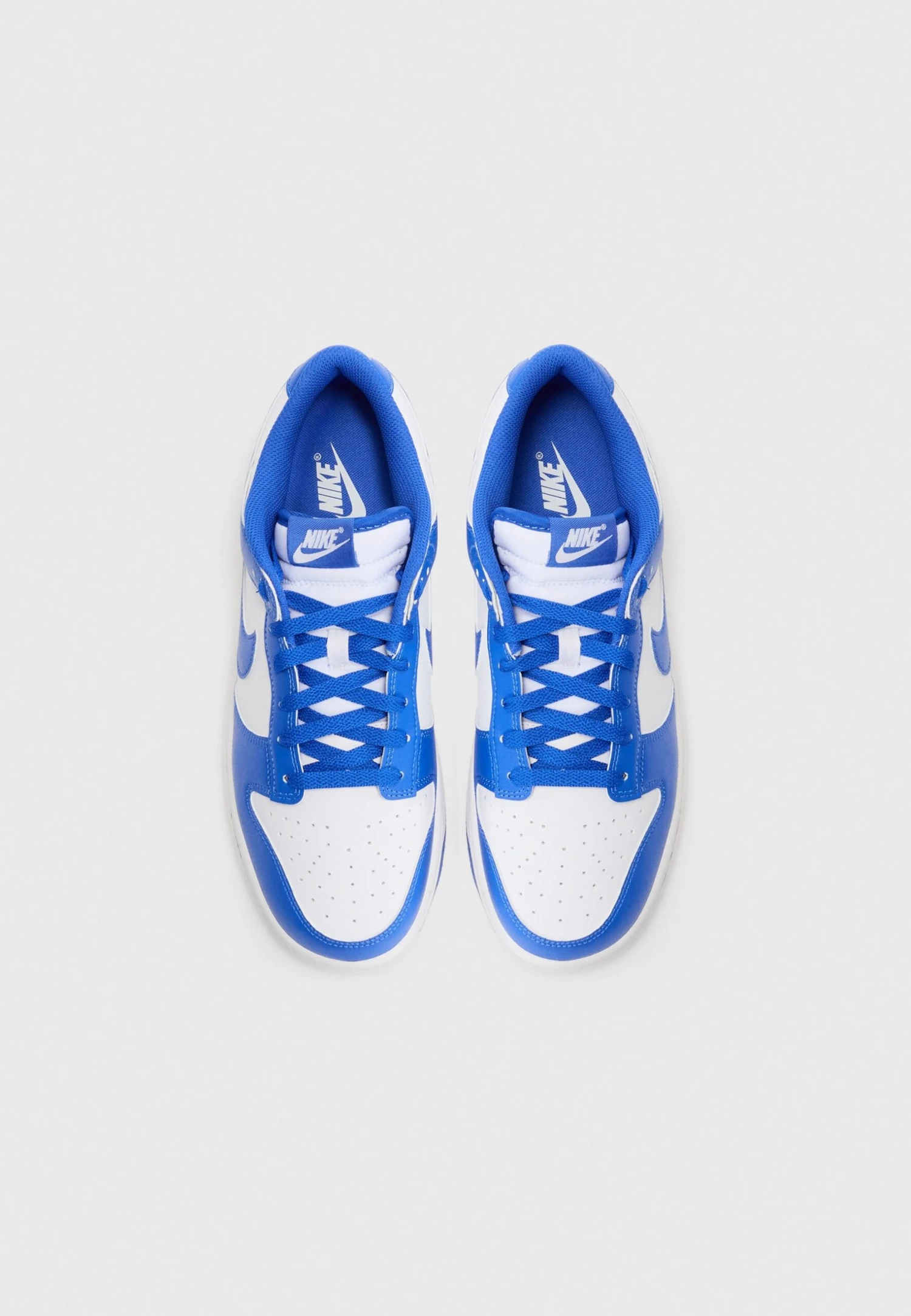 Nike Sportswear DUNK RETRO UNISEX - Trainers - White/hyper Royal 4 Nike Sportswear DUNK RETRO UNISEX - Trainers - White/hyper Royal - Image 4