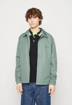 Woodbird Frane Coach Jacket - Summer Jacket - Green