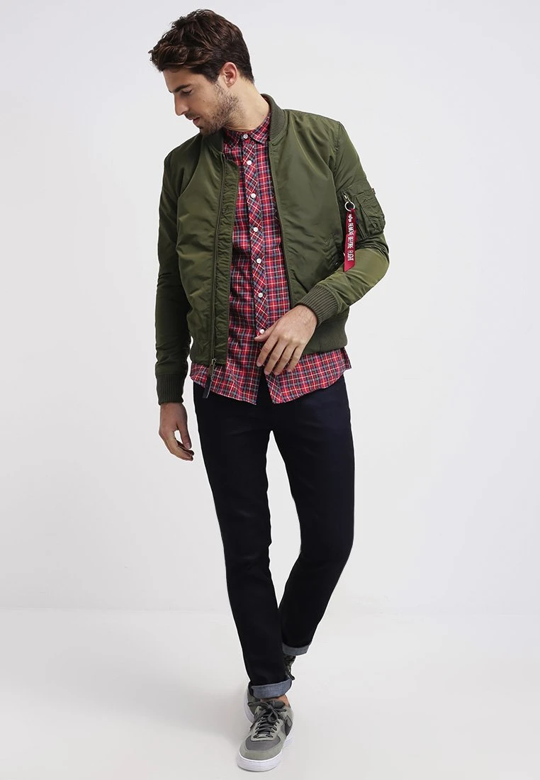 Alpha Industries Ma-1 - Bomber Jacket - Dark Green 2 Alpha Industries Ma-1 - Bomber Jacket - Dark Green - Image 2