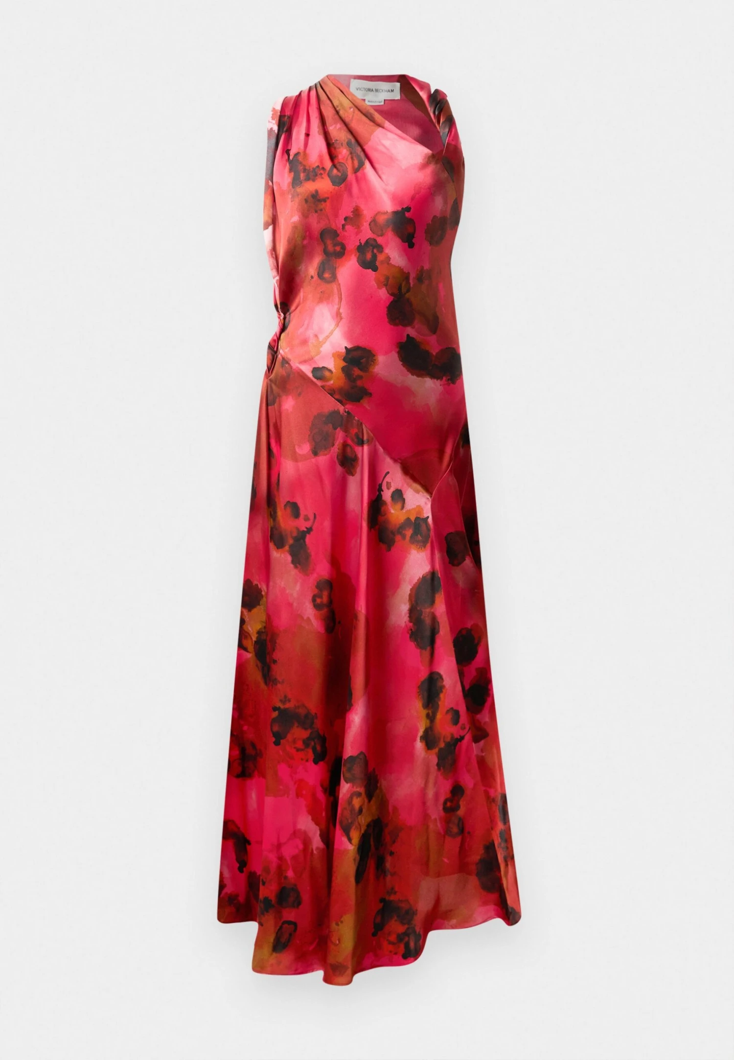 Victoria Beckham SLEEVELESS DRAPED DRESS - Cocktail Dress / Party Dress - Raspberry 6 Victoria Beckham SLEEVELESS DRAPED DRESS - Cocktail Dress / Party Dress - Raspberry - Image 6