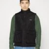 Foret Glacier Puffer Vest - Waistcoat - Black
