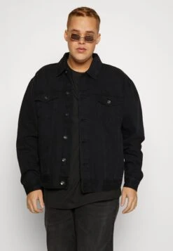 Redefined Rebel Baker Jacket Plus - Denim Jacket - Black Stone -Modern Classic Shoes Store 954e0040a46a4e079c6ce5f67c2189f6