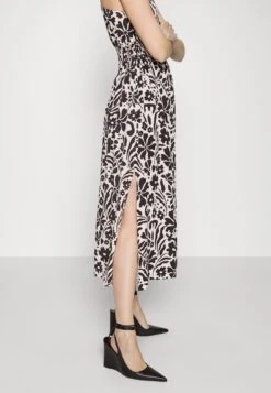 Faithfull The Brand Lucila Midi Dress - Day Dress - Black -Modern Classic Shoes Store 9571d6831a5b4e9eb9c117be2319faff