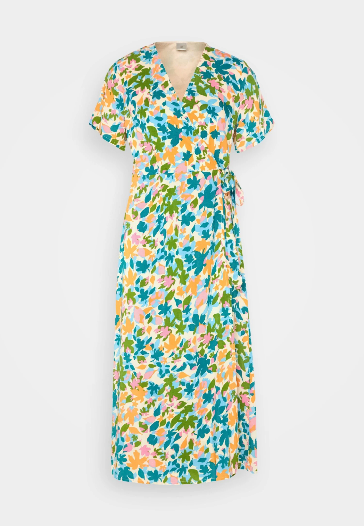 Yasleafa Midi Wrap Dress - Day Dress - Soft Pink 5 Yasleafa Midi Wrap Dress - Day Dress - Soft Pink - Image 5