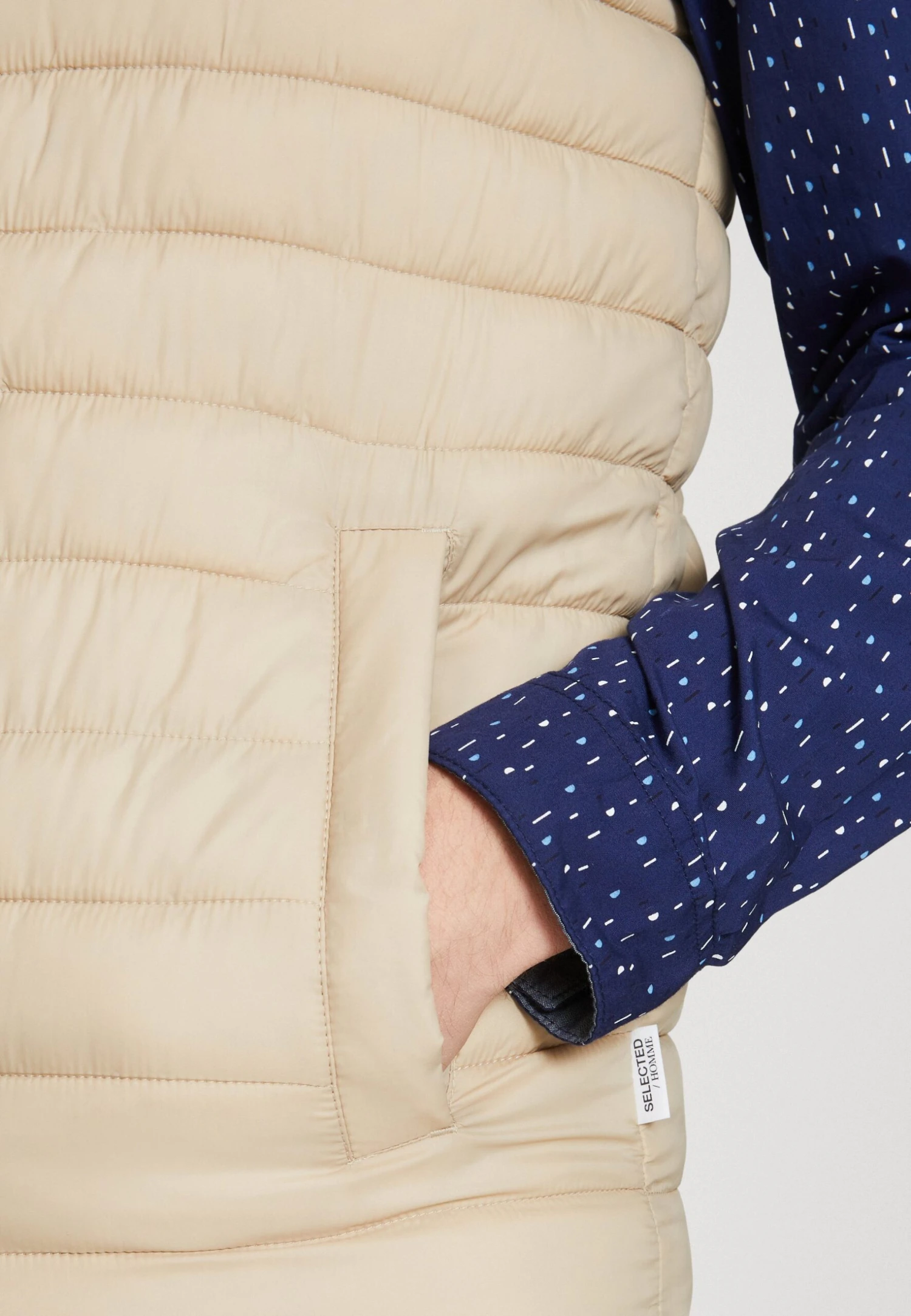 Selected Homme Padded Gilet - Waistcoat - Pure Cashmere 6 Selected Homme Padded Gilet - Waistcoat - Pure Cashmere - Image 6