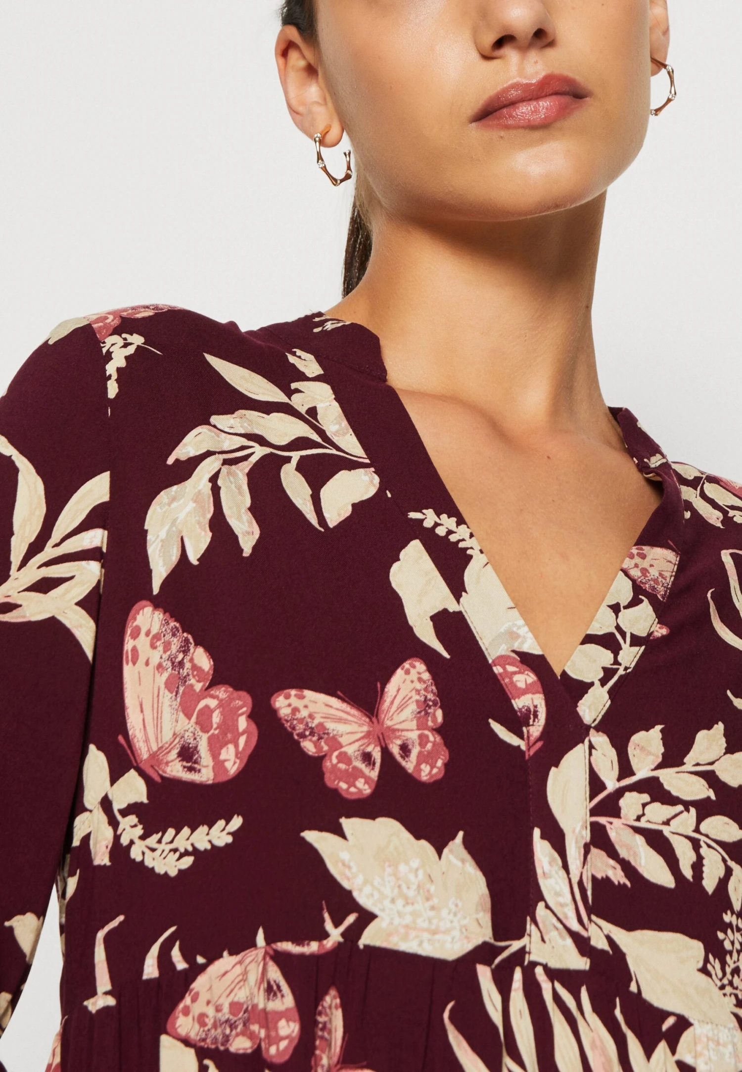 Vero Moda Vmeasy Short Dress- Day Dress - Winetasting 6 Vero Moda Vmeasy Short Dress- Day Dress - Winetasting - Image 6