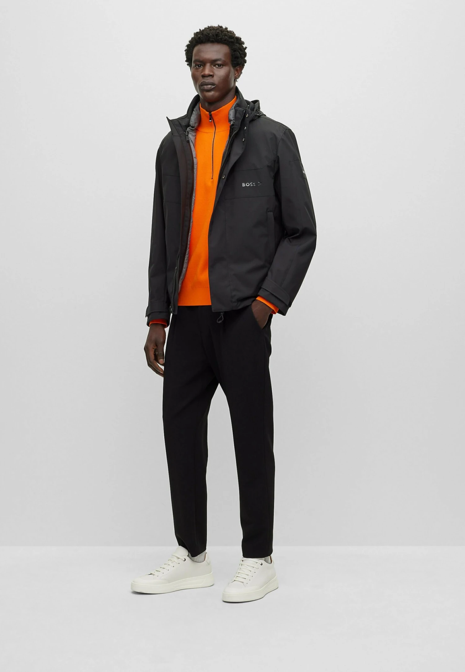 Boss Callero7 P - Light Jacket - Black One 2 Boss Callero7 P - Light Jacket - Black One - Image 2