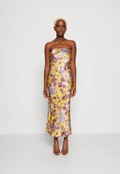 BEC + BRIDGE Moondance Strapless Dress - Occasion Wear - Golden Violet