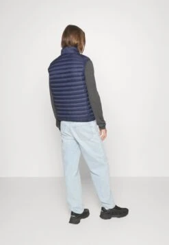 SAVE THE DUCK Adam - Waistcoat - Navy Blue -Modern Classic Shoes Store 96adb112a3f442ec84d9ae7251ab6964