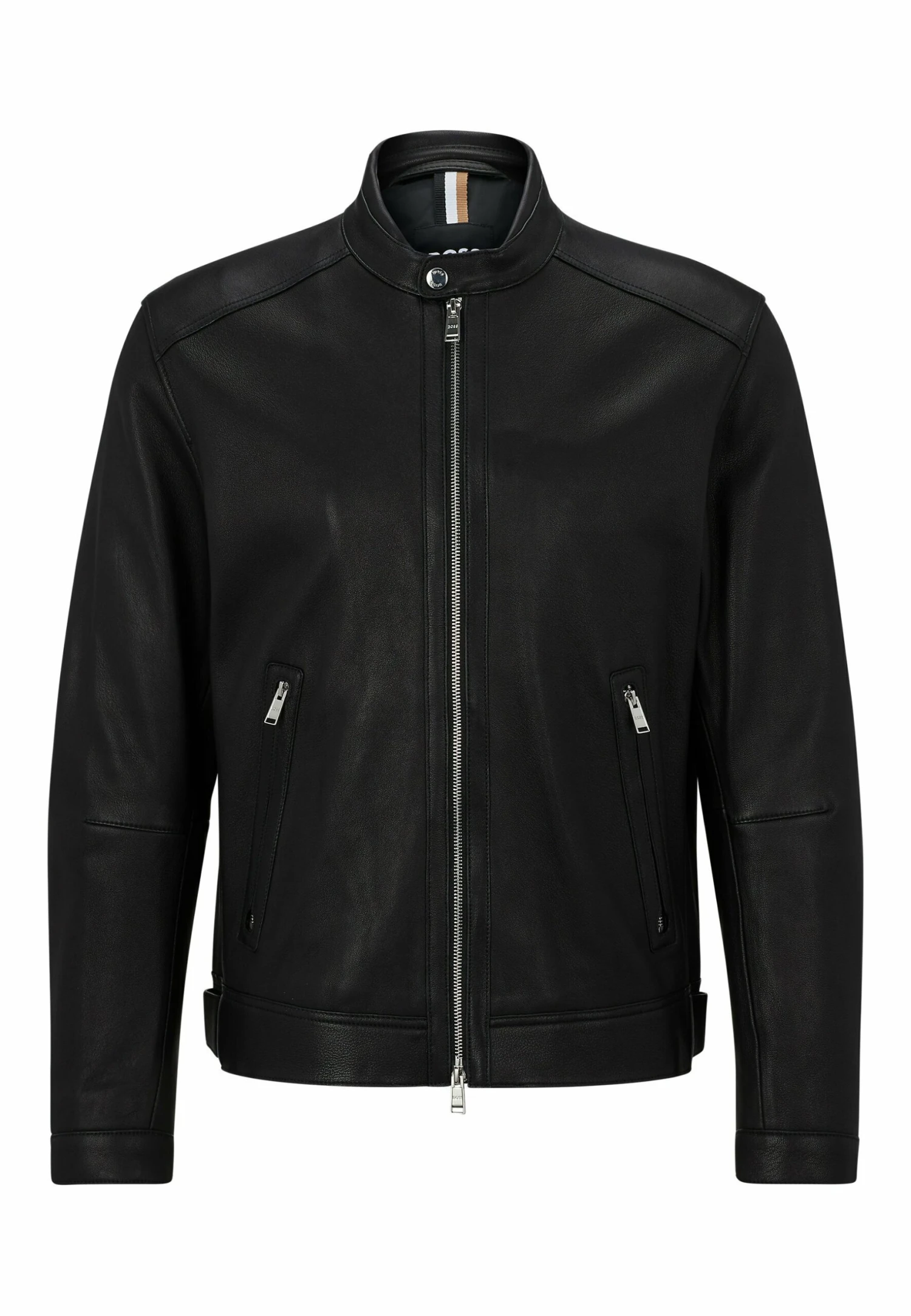 Boss Monty - Leather Jacket - Black One 6 Boss Monty - Leather Jacket - Black One - Image 6