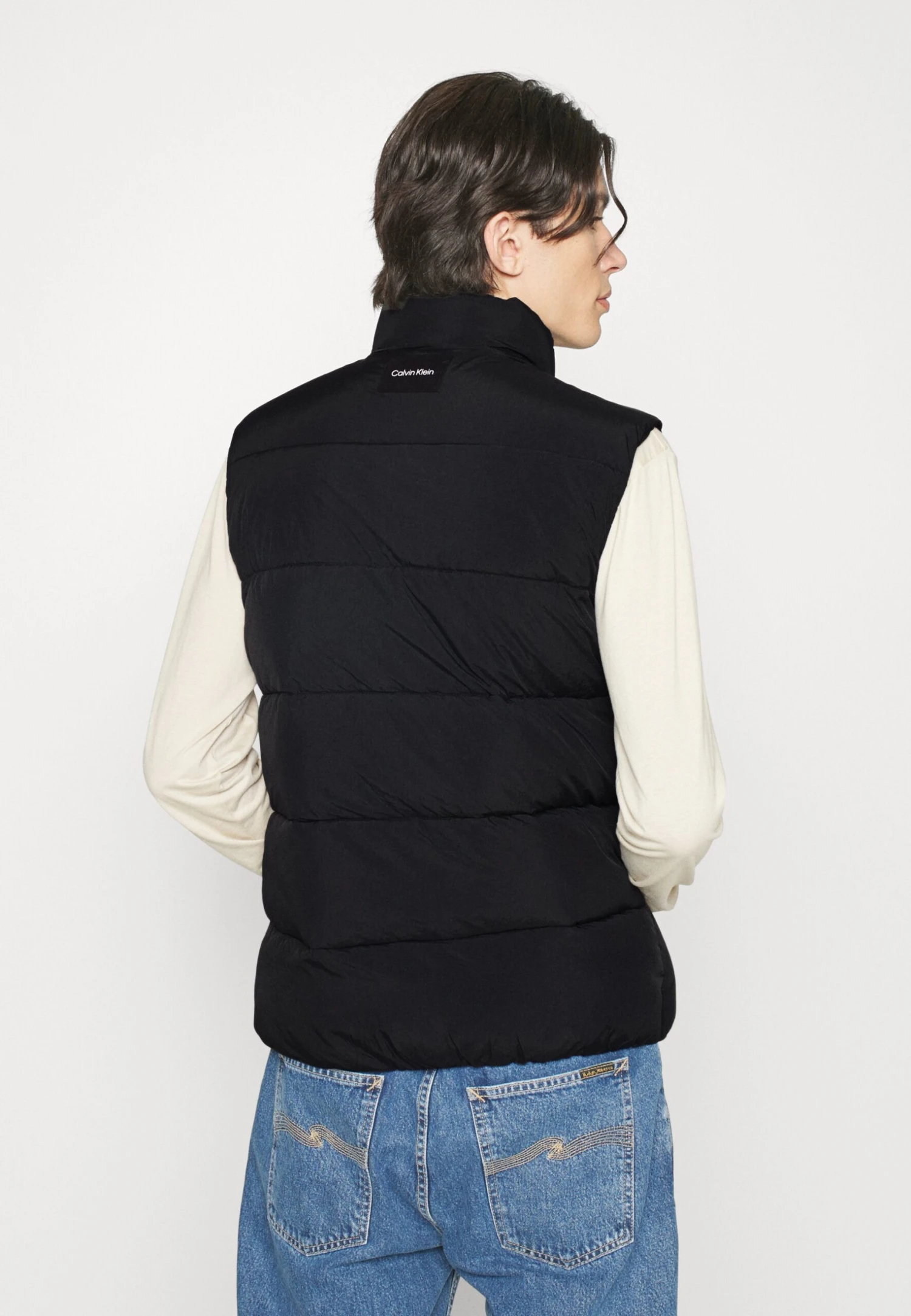 Calvin Klein Crinkle Puffer Vest - Waistcoat - Black 3 Calvin Klein Crinkle Puffer Vest - Waistcoat - Black - Image 3