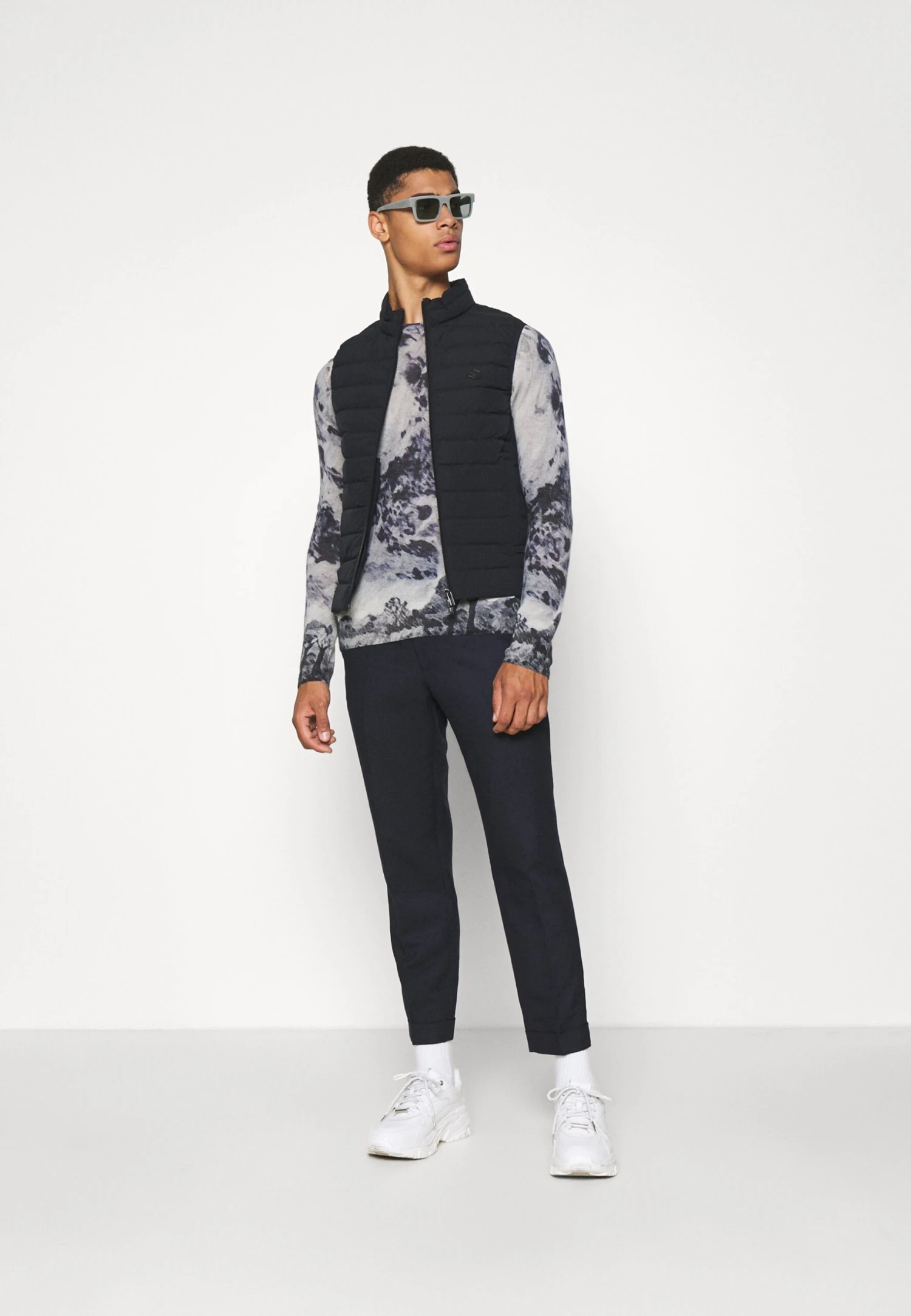 Emporio Armani Waistcoat - Waistcoat - Blu Navy 2 Emporio Armani Waistcoat - Waistcoat - Blu Navy - Image 2