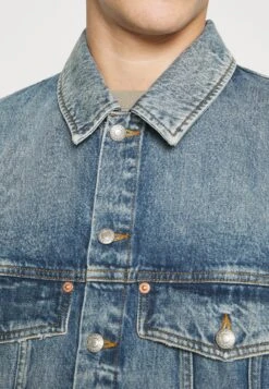 DRYKORN Majid - Denim Jacket - Blue -Modern Classic Shoes Store 97ccd87d9d9e43e299f9d1b447647ba2