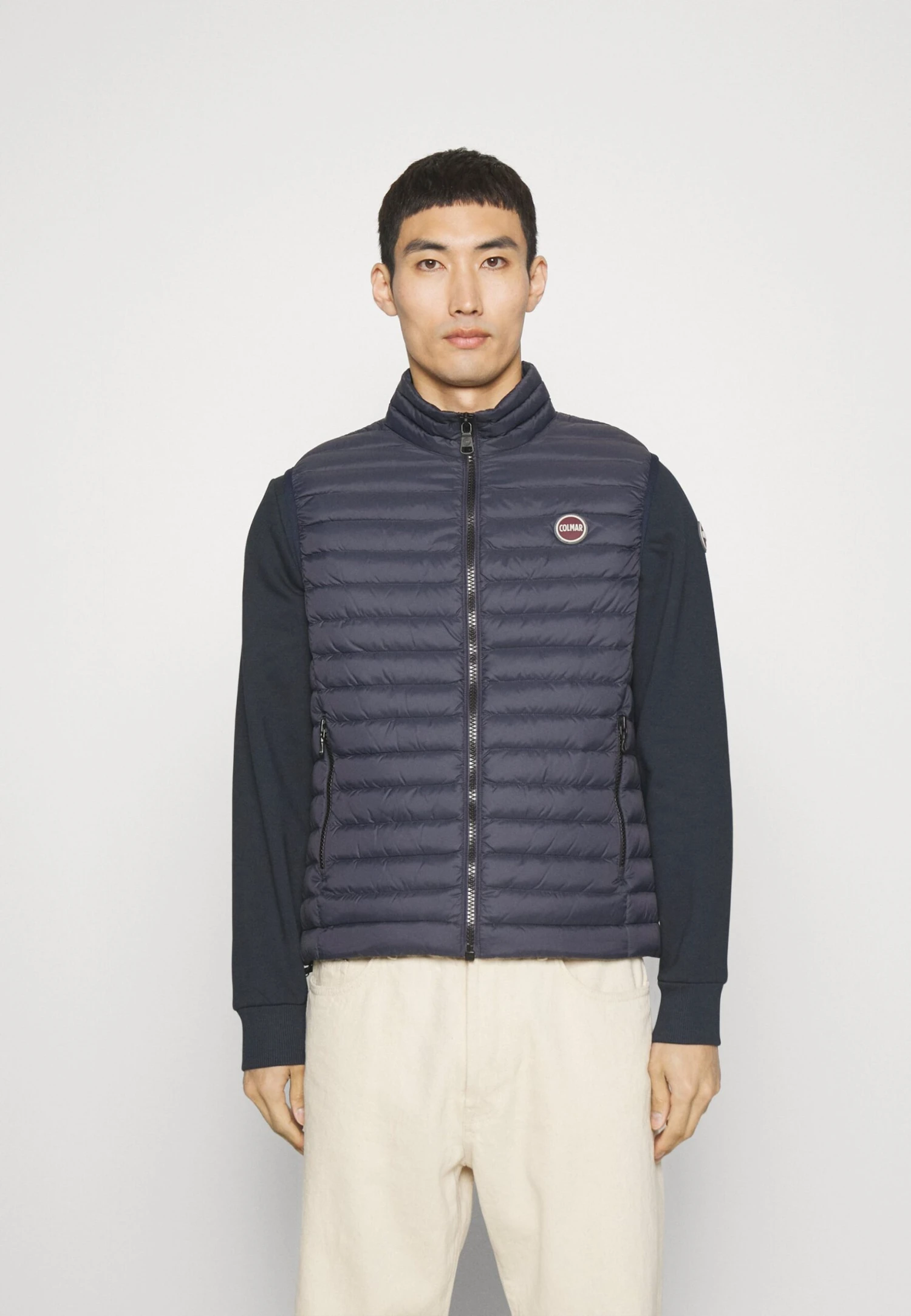 Colmar Originals Mens Down Vest - Waistcoat - Navy Blue Vulcan 1 Colmar Originals Mens Down Vest - Waistcoat - Navy Blue Vulcan