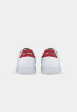 Lacoste CARNABY CUP 125 - Trainers - White/navy/red -Modern Classic Shoes Store 98732437cea24dde9341f628aadef43b