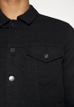 Only & Sons Onscoin Jacket - Denim Jacket - Black Denim -Modern Classic Shoes Store 98d89a9644bf4e55ad092a940e1eb8a2