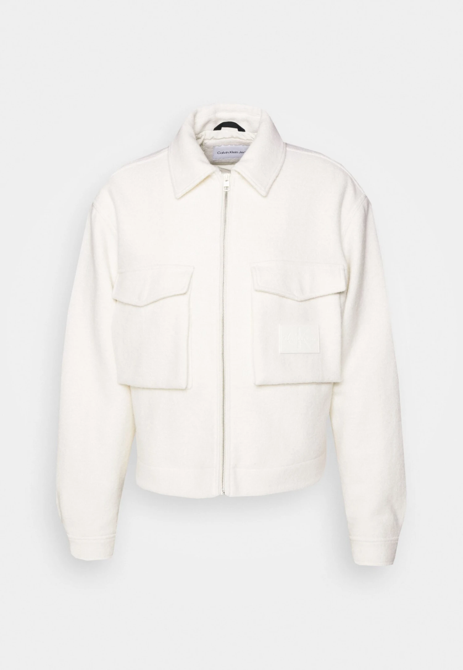 Calvin Klein Jeans Boxy - Summer Jacket - Ivory 5 Calvin Klein Jeans Boxy - Summer Jacket - Ivory - Image 5