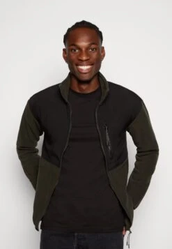 Blend Fleece Jacket - Khaki -Modern Classic Shoes Store 9967b83baf9b4e8e974171a806f80d3f