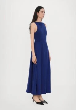 Emporio Armani DRESS - Maxi Dress - Royal Blue -Modern Classic Shoes Store 9b293cd65b8e4eeab43b53289ee7a9a9