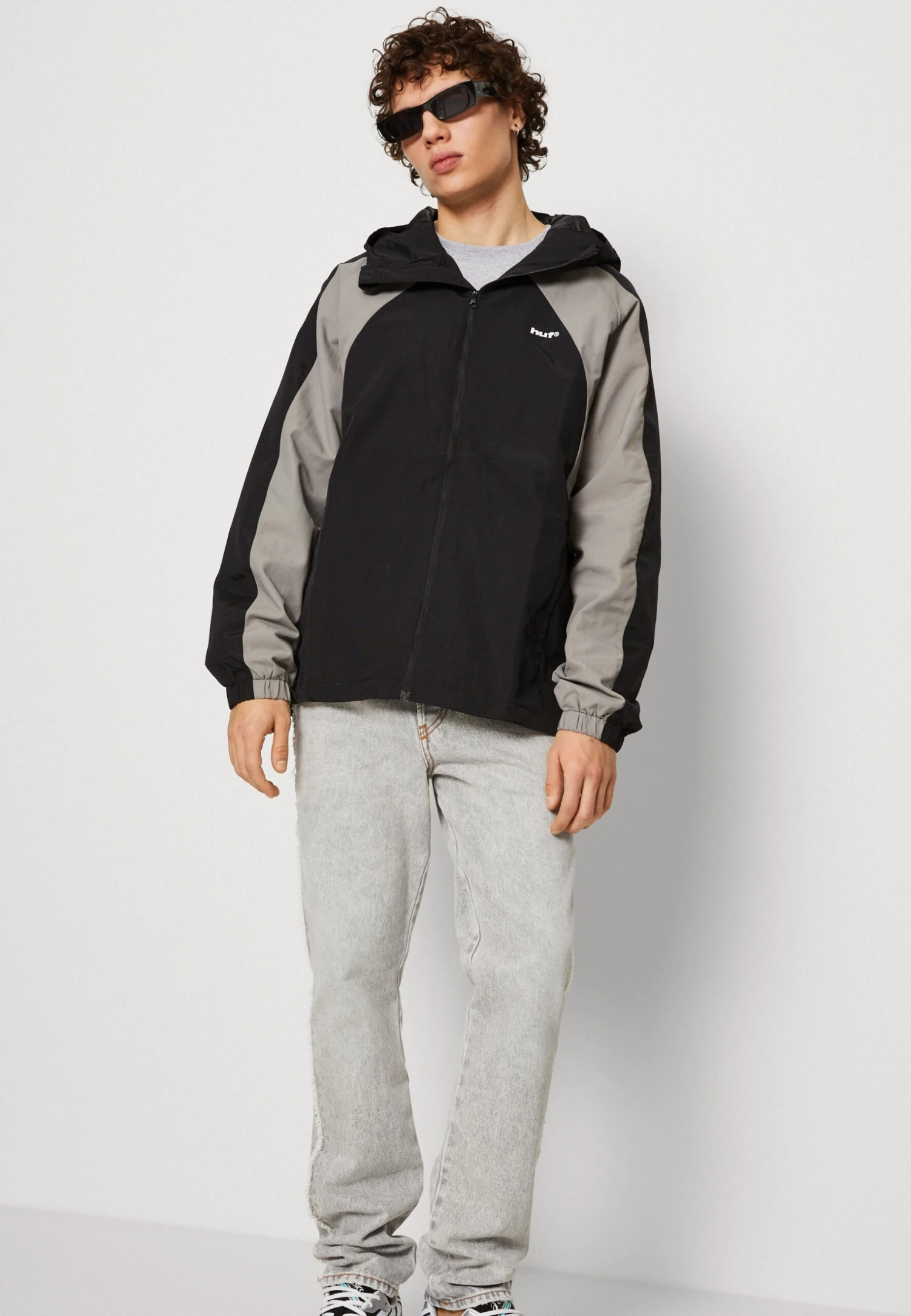 HUF Set Shell Jacket Unisex - Waterproof Jacket - Black 4 HUF Set Shell Jacket Unisex - Waterproof Jacket - Black - Image 4