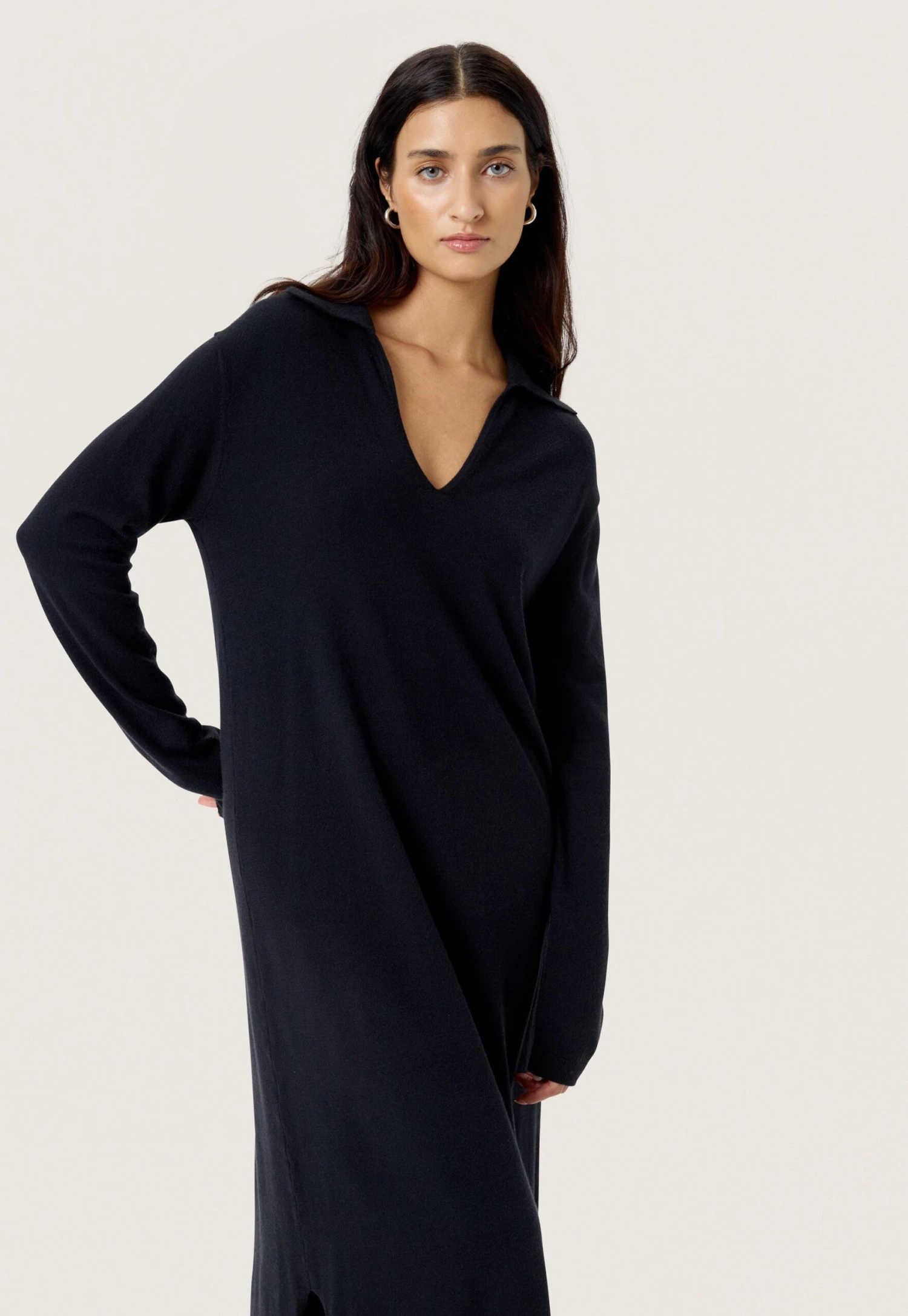 Soaked In Luxury SPINA - Jumper Dress - Black 4 Soaked In Luxury SPINA - Jumper Dress - Black - Image 4