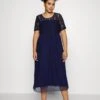 ONLY CARMAKOMA Carmary Dress - Occasion Wear - Navy Blazer