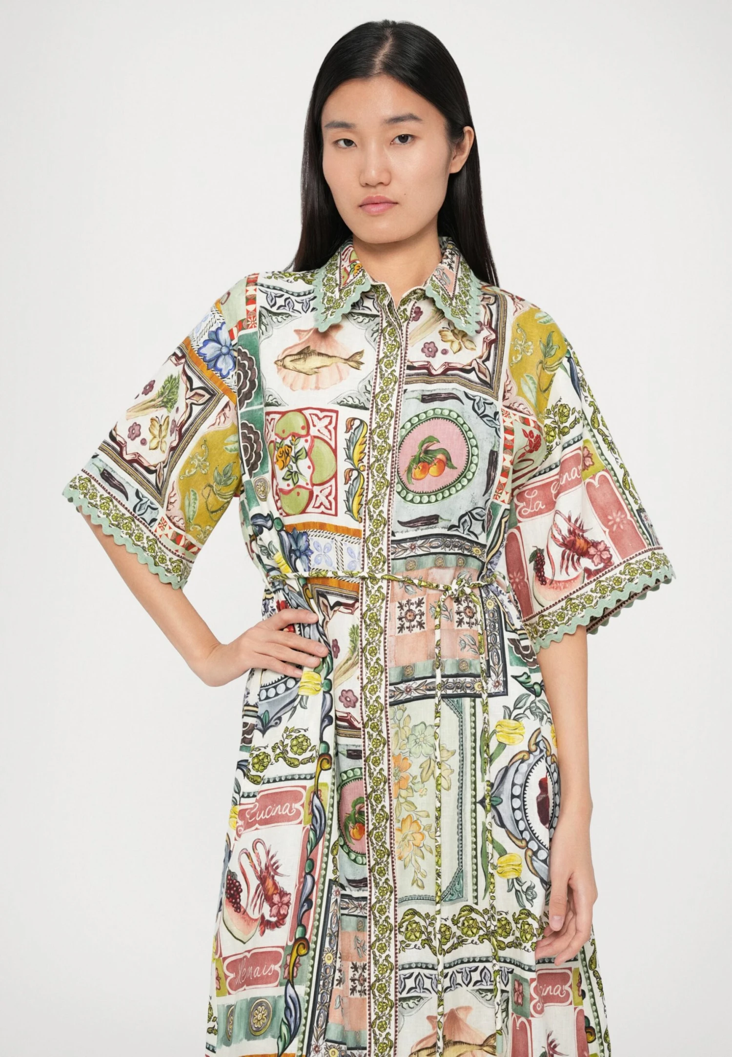 TOMMASINA - Shirt Dress - Multi-coloured 5 TOMMASINA - Shirt Dress - Multi-coloured - Image 5