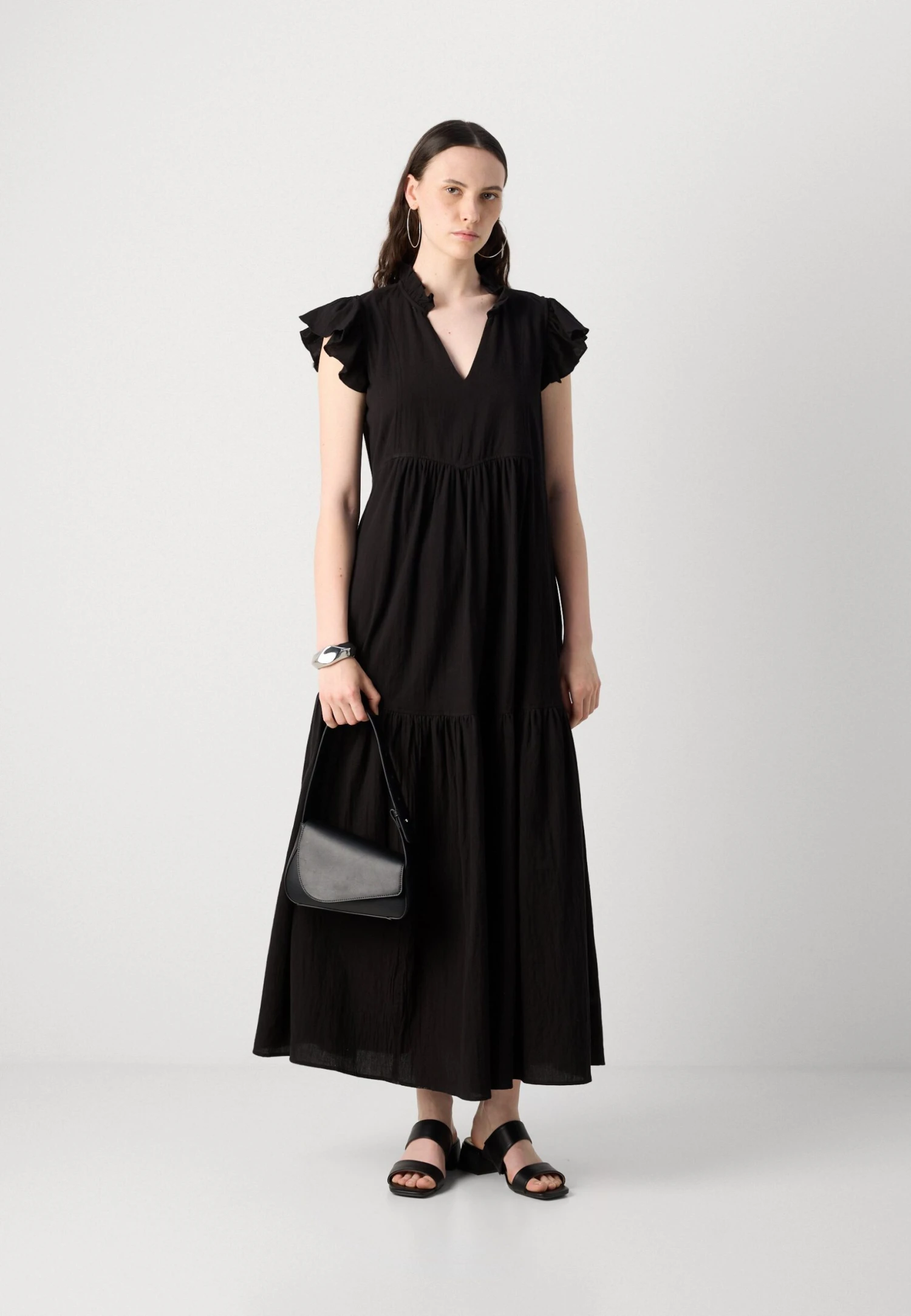 Mos Mosh IZHA DRESS - Maxi Dress - Black 5 Mos Mosh IZHA DRESS - Maxi Dress - Black - Image 5