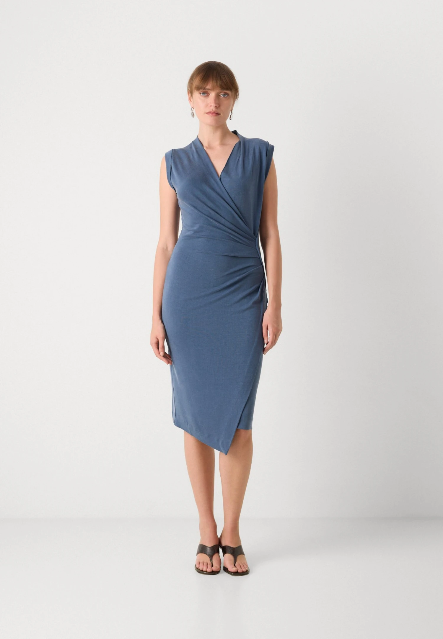 Boss ECUPRI - Shift Dress - Open Blue 3 Boss ECUPRI - Shift Dress - Open Blue - Image 3