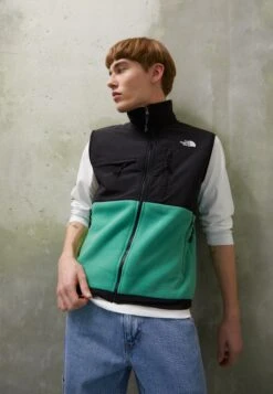 The North Face Denali Vest - Waistcoat - Deep Grass Green