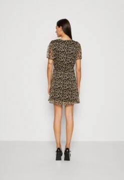 Vila Vifalia Short Dress - Day Dress - Black/Hazel -Modern Classic Shoes Store 9d2c734866ef4fa795db4c73f69fe5dc