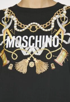 MOSCHINO All Over Sartorial Print - Jersey Dress - Black -Modern Classic Shoes Store 9eb4aaaf00f14918abedb45b8e7db709