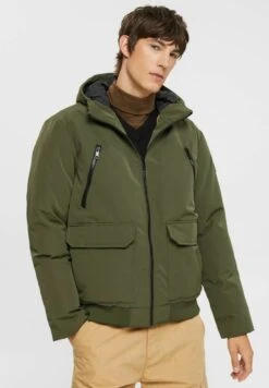 ESPRIT Mit Kapuze - Winter Jacket - Dark Khaki