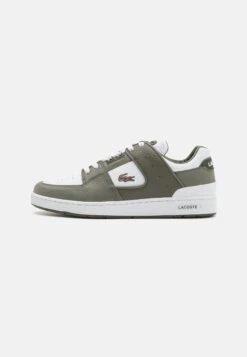 Lacoste Court Cage- Trainers - White/Khaki