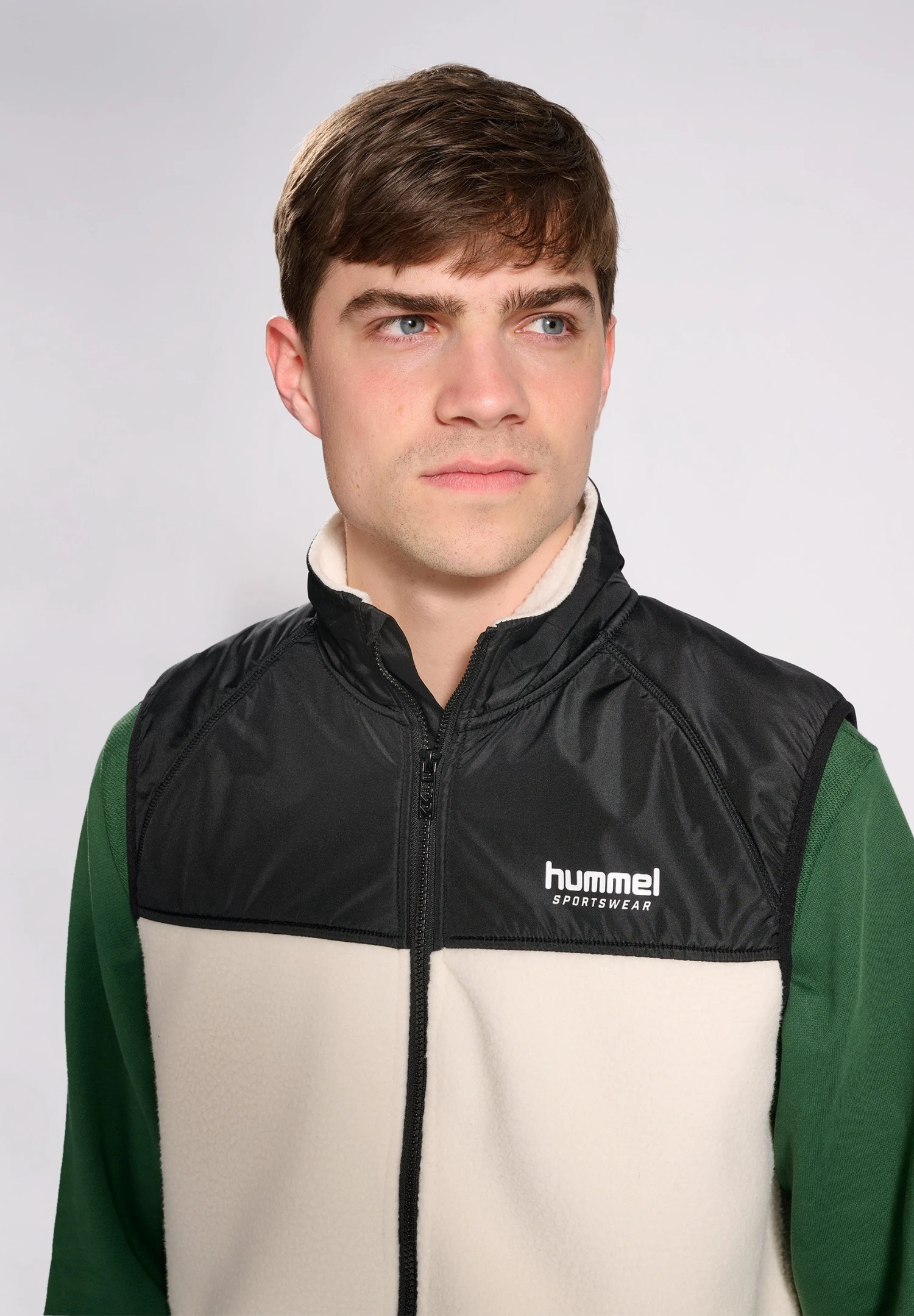 Hummel Hmllgc Theo Fleece Waistcoat - Waistcoat - Tofu 4 Hummel Hmllgc Theo Fleece Waistcoat - Waistcoat - Tofu - Image 4