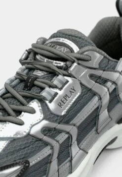 Replay RIFF RUNNER OP3 - Trainers - Silver-coloured -Modern Classic Shoes Store a22e22f8fab749f28194d6222692c15f
