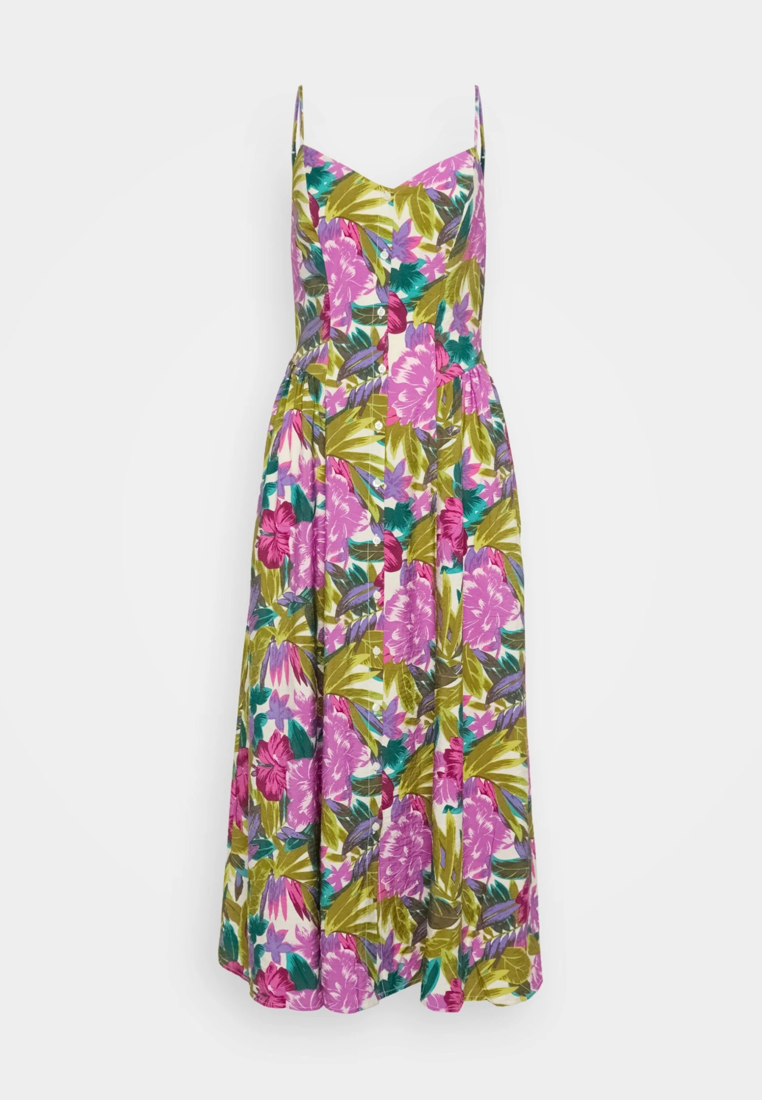 V NECK SHIRRED - Day Dress - Multi-coloured 5 V NECK SHIRRED - Day Dress - Multi-coloured - Image 5