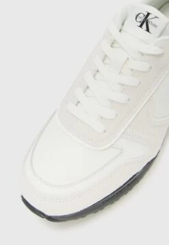 Calvin Klein Jeans TOOTHY - Trainers - Bright White/black -Modern Classic Shoes Store a2a98cda15e843169d8cdec61dbe8a3d