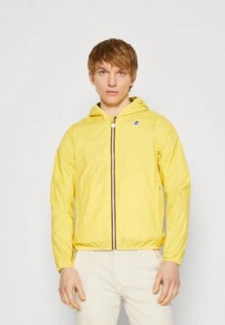 K-Way Jacques Plus Double Unisex - Waterproof Jacket - Yellow/Blue