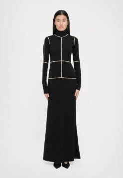 MM6 Maison Margiela MAXI DRESS - Maxi Dress - Black