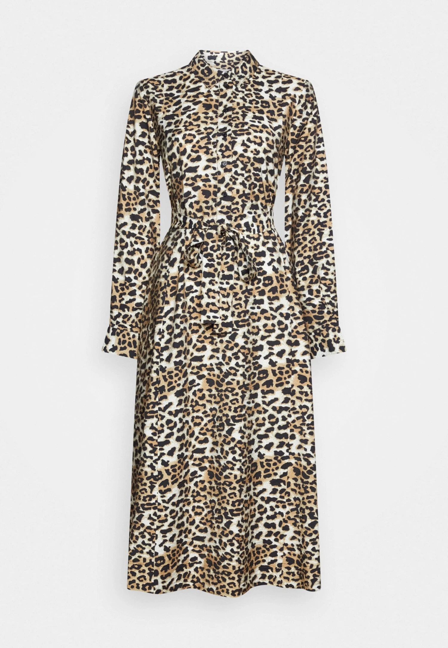 Selected Femme Slfsalli Midi Dress- Shirt Dress - Black 1 Selected Femme Slfsalli Midi Dress- Shirt Dress - Black