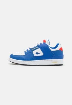 Lacoste Court Cage - Trainers - White/Dark Blue