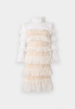 CARMINE MINI DRESS - Cocktail Dress / Party Dress - Cloudy White -Modern Classic Shoes Store a32eff4873834a859ec8ae6df2a8d7b4