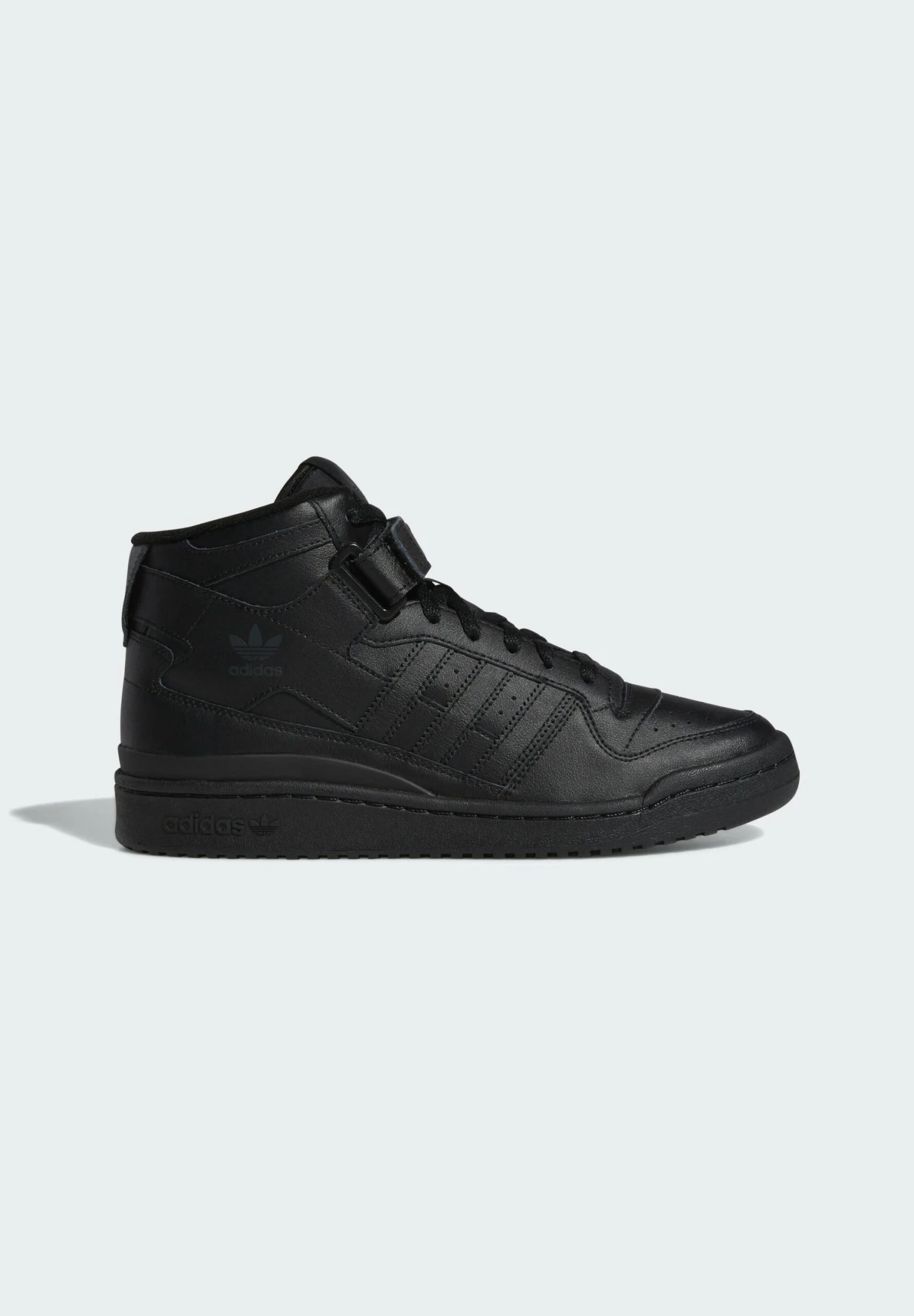 Adidas Originals Forum Mid Unisex - High-Top Trainers - Core Black/Core Black/Core Black 6 Adidas Originals Forum Mid Unisex - High-Top Trainers - Core Black/Core Black/Core Black - Image 6