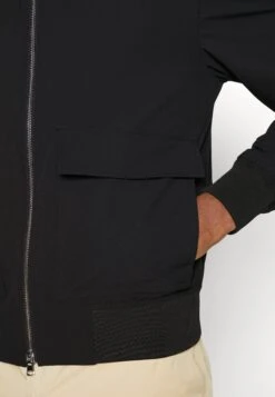 J.Lindeberg Thom - Bomber Jacket - Black -Modern Classic Shoes Store a530b6737ac643e0a4b2307c82a8e26b