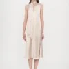 SHONDA DRESS - Day Dress - Beige